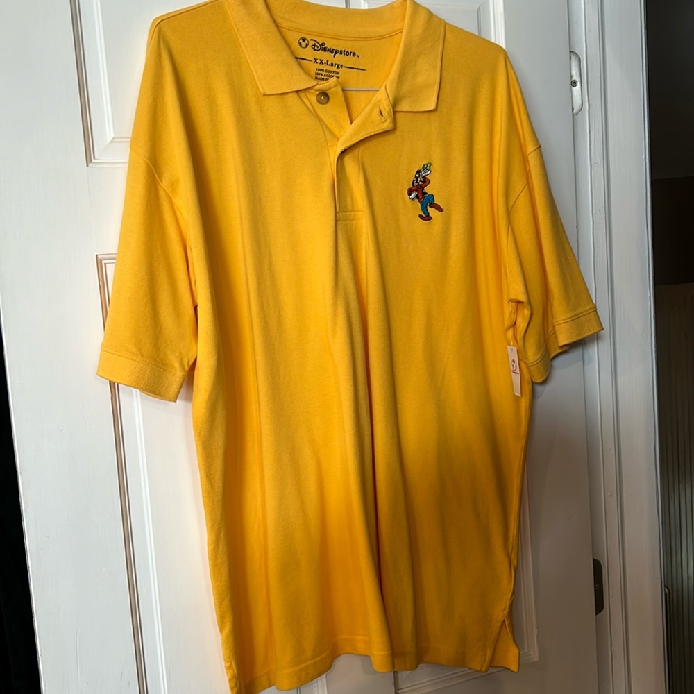 Disney goofy XX large 100% cotton polo new with tags